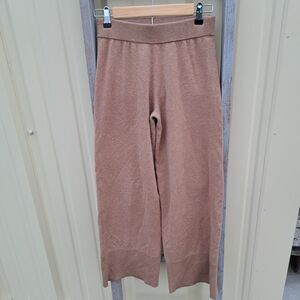 J. Crew Women's Wide Leg Cashmere Brown Neutral Trouser Casual Pants XXS/0